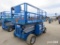 GENIE GS-3384 RT SCISSOR LIFT SN:GS8408-41737 4x4, powered by gas engine, equipped with 33ft. Platfo