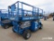 GENIE GS-3384 RT SCISSOR LIFT SN:GS8408-41657 4x4, powered by gas engine, equipped with 33ft. Platfo