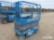 2013 GENIE GS1930E SCISSOR LIFT electric powered, equipped with 19ft. Platform height, slide out dec