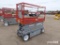 SKYJACK SJIII 3226 SCISSOR LIFT SN:27001572 electric powered, equipped with 26ft. Platform height, s