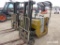 YALE ESC30 STAND ON FORKLIFT FORKLIFT SN:607361 electric powered.