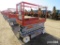 SKYJACK SJ3226 SCISSOR LIFT SN:27001502 electric powered, equipped with 26ft. Platform height, slide