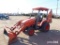 KUBOTA L45 TRACTOR LOADER BACKHOE SN:51337 4x4, powered by Kubota diesel engine, equipped with OROPS