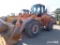 DAEWOO MEGA 300V RUBBER TIRED LOADER SN:3106 powered by diesel engine, equipped with EROPS, heat, GP