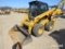 2014 CAT 262D SKID STEER SN:DTB01252 powered by Cat diesel engine, equipped with EROPS, air, hydrost
