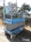 GENIE SCISSOR LIFT SN:653246 electric powered, equipped with 32ft. Platform height, slide out deck,
