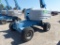 GENIE S-40 BOOM LIFT SN:S4006-11417 4x4, powered by dual fuel engine, equipped with 40ft. Platform h