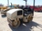 INGERSOLL RAND DD24 ASPHALT ROLLER SN:167724 powered by diesel engine, equipped with ROPS, 49in. Smo