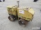 WACKER RT820 TRENCH ROLLER SN:678501167 powered by diesel engine, equipped with padsfoot drum, doubl