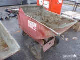 CONCRETE BUGGY CONCRETE EQUIPMENT SN:376 powered by Kohler gas engine, 7hp, equipped with hydrostati