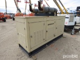 GENERAC GENERATOR powered by V8 gas engine, enclosed, 3-phase, 477/480 volt.