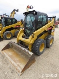 2016 CAT 242D SKID STEER SN:DZT02535 powered by Cat diesel engine, equipped with EROPS, air, auxilia