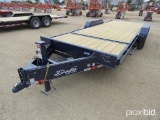 2019 DELTA 27TB TAGALONG TRAILER VN:047091 equipped with 16ft. Tilt deck, 4ft. Stationary deck, chai