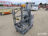 JLG 20MVL SCISSOR LIFT SN:130009703 electric powered, equipped with 20ft. Platform height.