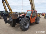 2018 JLG 1055 TELESCOPIC FORKLIFT SN 0832 4x4, powered by diesel engine, equipped with EROPS, air, 1