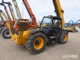 2014 JCB 510-56 TELESCOPIC FORKLIFT SN:2406750 4x4, powered by diesel engine, equipped with OROPS, 1