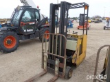 YALE ESC30 STAND ON FORKLIFT FORKLIFT SN:N446884 electric powered.
