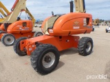 JLG 660SJ BOOM LIFT SN:300107114 4x4, powered by diesel engine, equipped with 66ft. Platform height,