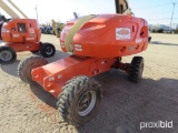 JLG 400S BOOM LIFT SN:300103480 4x4, powered by diesel engine, equipped with 40ft. Platform height,