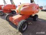 JLG 400S BOOM LIFT SN:300098276 4x4, powered by diesel engine, equipped with 40ft. Platform height,