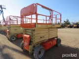 2012 JLG 4069LE SCISSOR LIFT SN:200207118 electric powered, equipped with 40ft. Platform height, sli