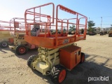 2008 JLG 26MRT SCISSOR LIFT 4x4, powered by dual fuel engine, equipped with 26ft. Platform height, s