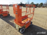 JLG 1230ES SCISSOR LIFT SN:A200006912 electric powered, equipped with 12ft. Platform height, slide o