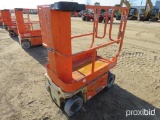 JLG 1230ES SCISSOR LIFT SN:A200006791 electric powered, equipped with 12ft. Platform height, slide o
