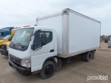2010 MITSUBISHI FE145 VAN TRUCK VN:00023 powered by diesel engine, equipped with automatic transmiss