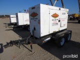 MULTIQUIP DCA70SSIUC GENERATOR SN:7350278/20965 powered by diesel engine, equipped with 70KVA, 56KW,