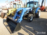 2018 NEW HOLLAND POWERSTAR 75 TRACTOR LOADER 4x4, powered by diesel engine, equipped with EROPS, air