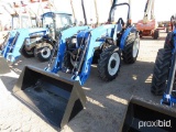 2018 NEW HOLLAND WORKMASTER 70 TRACTOR LOADER 4x4, powered by diesel engine, equipped with ROPS, shu
