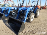 2017 NEW HOLLAND WORKMASTER 60 TRACTOR LOADER SN:NH5402390 4x4, powered by diesel engine, 60hp, equi