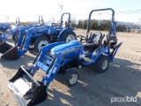 UNUSED NEW HOLLAND WORKMASTER 25S TRACTOR LOADER 4x4, powered by diesel engine, 25hp, equipped with