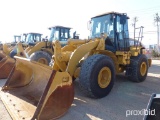 2007 CAT 950H RUBBER TIRED LOADER SN:K5K00788 powered by Cat diesel engine, equipped with EROPS, air