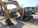 2013 CAT 308E HYDRAULIC EXCAVATOR SN:GBJ01352 powered by Cat diesel engine, equipped with Cab, air,