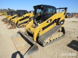 CAT 289C RUBBER TRACKED SKID STEER SN:JME01627 powered by Cat diesel engine, equipped with EROPS, au