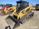 2007 CAT 277B RUBBER TRACKED SKID STEER powered by Cat diesel engine, equipped with EROPS, air, heat