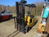 CLARK GLC40 FORKLIFT powered by LP engine, equipped with OROPS, 4,000lb lift capacity, 3-stage mast,