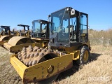 2008 CAT CP433E VIBRATORY ROLLER SN:CATCP433AASN00922 powered by Cat 3054C diesel engine, 100hp, equ