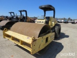 2012 SAKAI SV505D VIBRATORY ROLLER SN:50715 powered by diesel engine, equipped with OROPS, 84in. Smo