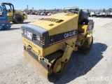CAT CB224 ASPHALT ROLLER SN:3AL01327 powered by Cat diesel engine, equipped with ROPS, 47.3in. Smoot