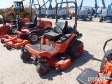 UNUSED KUBOTA ZG327 COMMERCIAL MOWER powered by gas engine, 27hp, equipped with ROPS, 60in. Cutting
