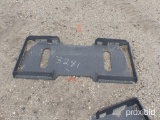 NEW MID-STATE QUICK ATTACH PLATE SKID STEER ATTACHMENT