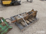 INDECO HP700 HYDRAULIC HAMMER TRACTOR LOADER BACKHOE ATTACHMENT SN:21741-01
