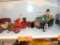 (1) METAL TOY CAR, (1) PLASTIC TOY CAR COLLECTIBLE TOY