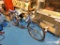 ROLL FAST BLUE METAL BICYCLE COLLECTIBLE TOY