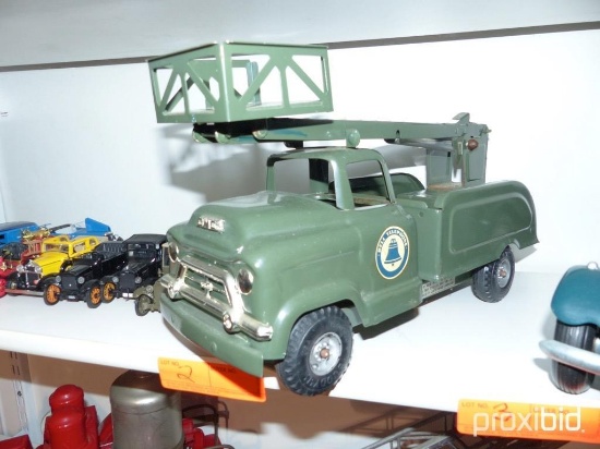 METAL GMC BUCKET TOY TRUCK COLLECTIBLE TOY