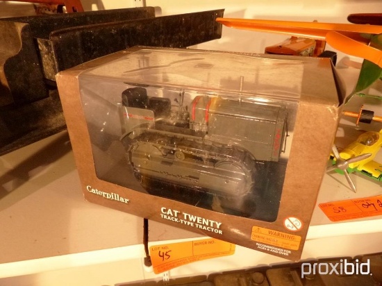 CAT CRAWLER TRACTOR-IN BOX COLLECTIBLE TOY