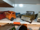 (2) METAL TOY TRUCKS, ONE IS STRUCTO, ONE IS TONKA COLLECTIBLE TOY